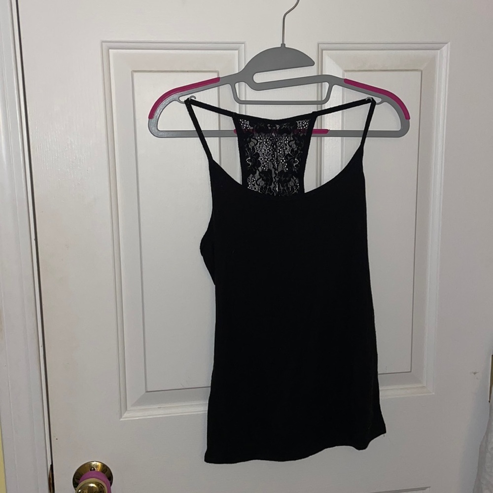 Black Lace Tank